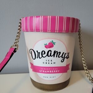 Kate Spade Flavor Of The Month Ice Cream Pint Crossbody, VGUC